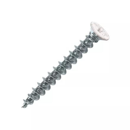 1000 vis menuiserie PVC - ezp - tf 120° laquée blanc RAL9016 - Ø4,2x45mm - SCELL-IT - PVCPW42045