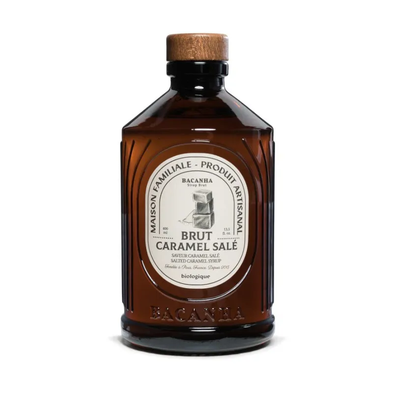 Acheter Sirop de Caramel Salé Brut, Bacanha