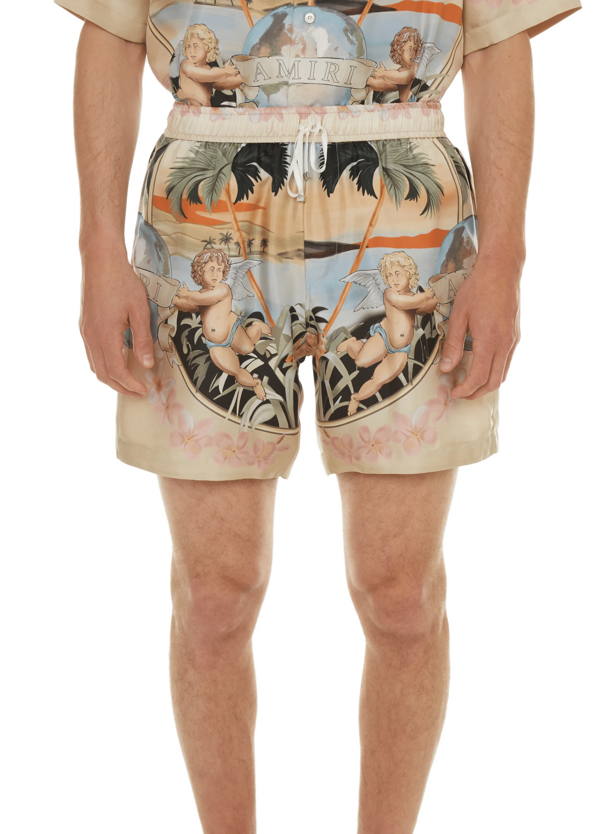 AMIRI  Short imprimé en soie  - Multicolore