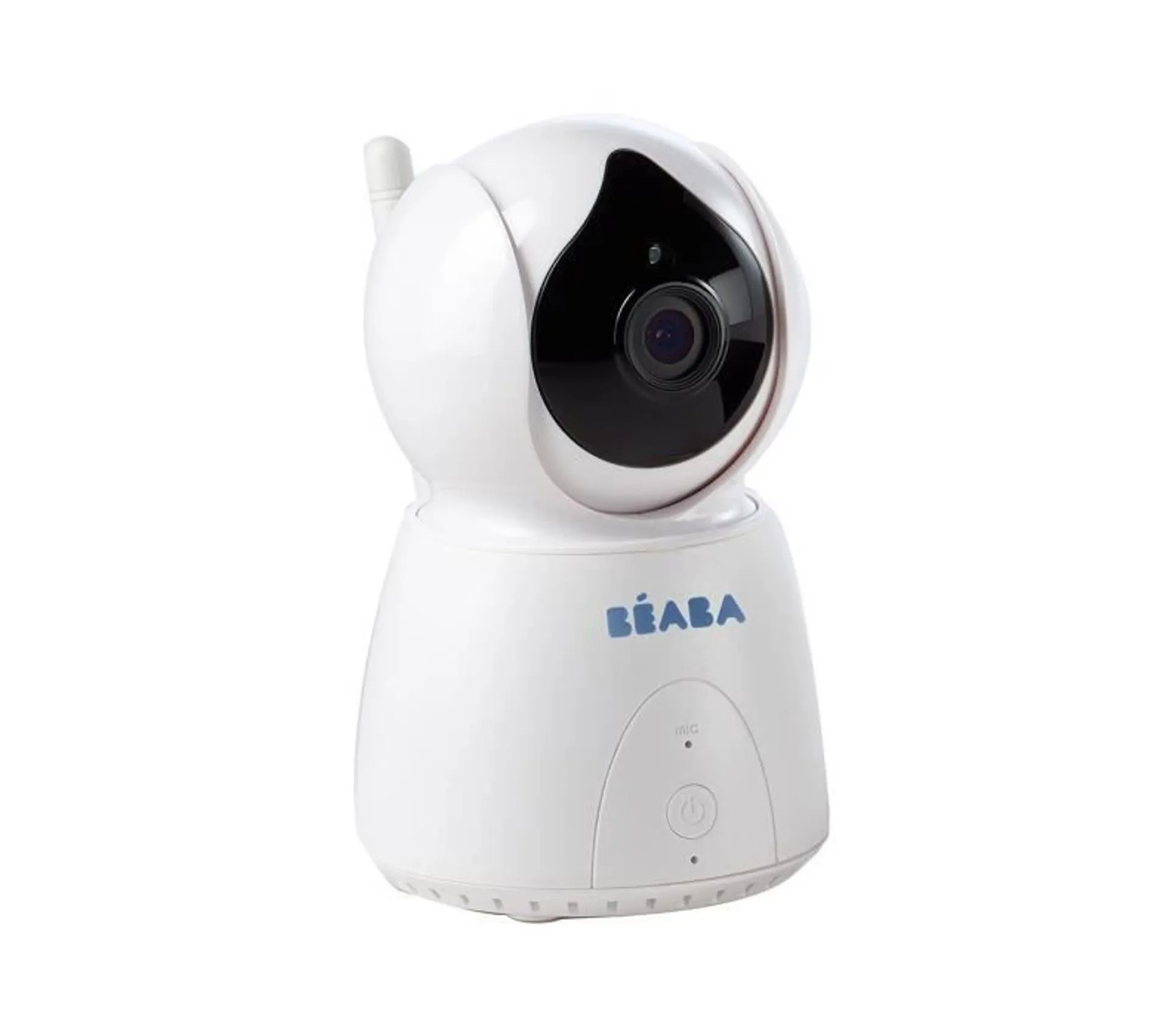 Babyphone Zen + Vidéo Caméra Hd Vision Nocturne Fonction Berceuse Blanc
