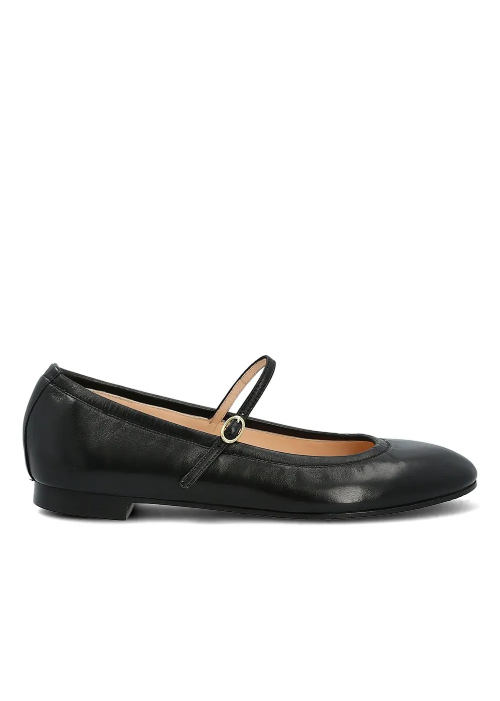 BALLERINE BABY VERSIGNY CUIR NOIR