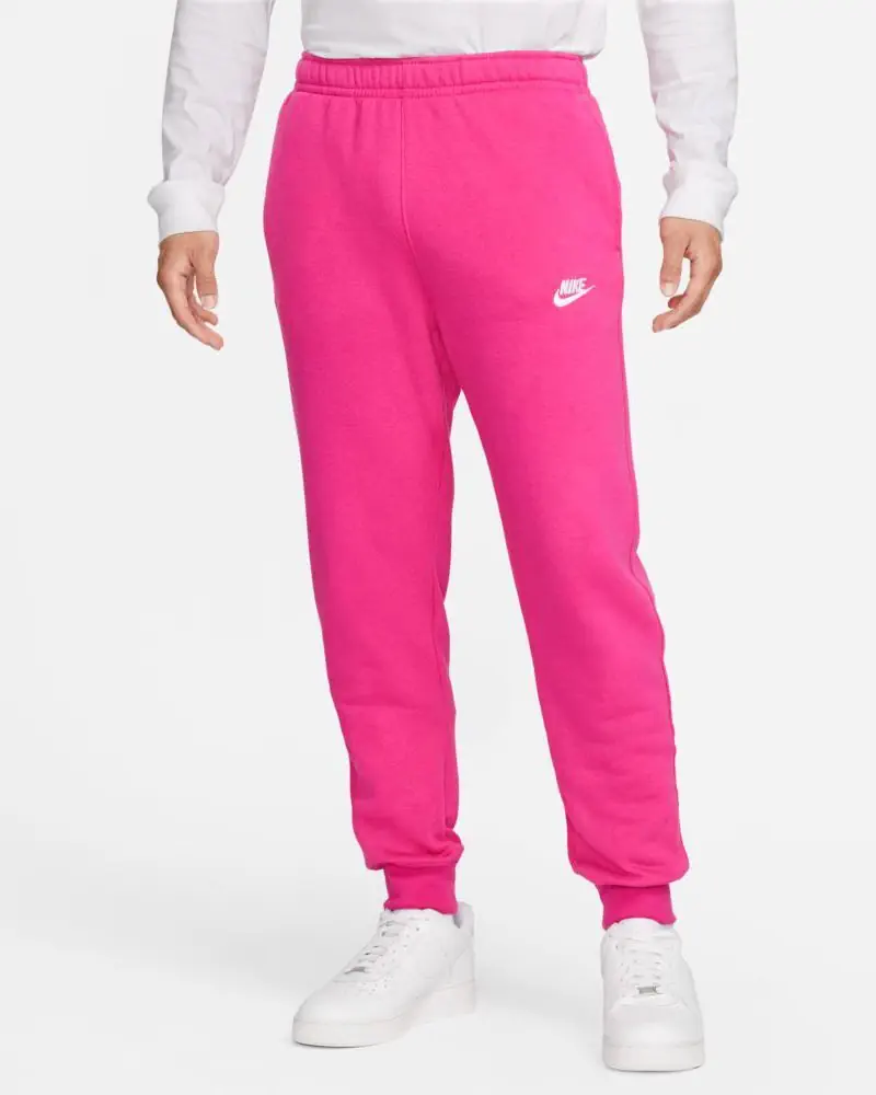 Bas de jogging Nike Sportswear Club Fleece Rose Fluo pour homme