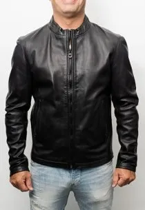 Blouson Cuir  Daytona Ferruli Black.
