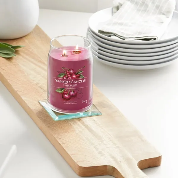 Bougie Yankee Candle Cerise Griotte, votive en verre