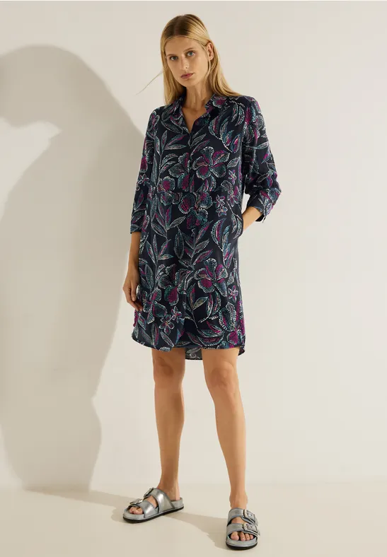 CECIL Robe à imprimé floral 
