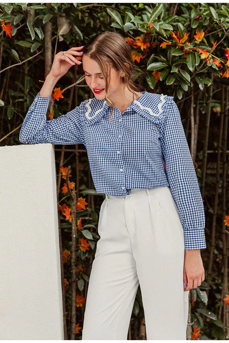 Chemise Col Vintage
