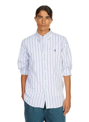 CHEMISE RAYé EN COTON - POLO RALPH LAUREN pour HOMME | Printemps