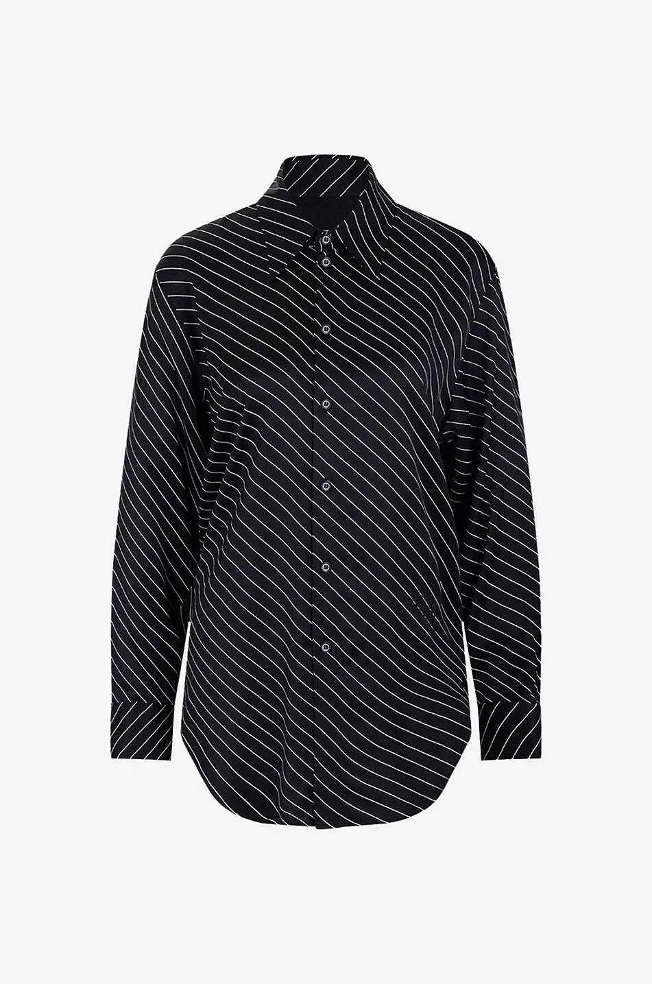 Chemise rayée à manches longues