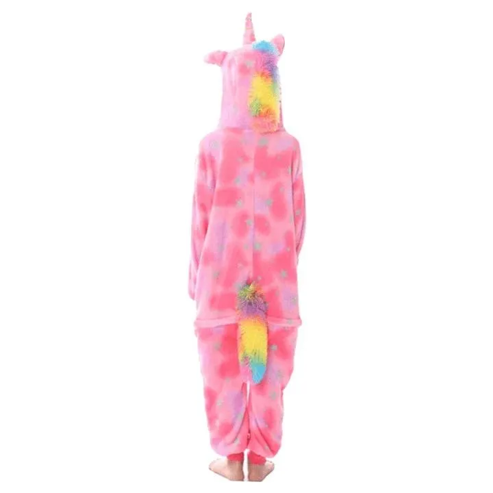 Combinaison Pyjama  Licorne Rose Enfant