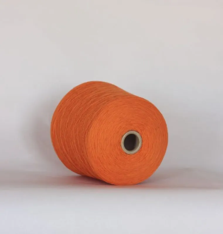 Cône laine – Orange Tangerine