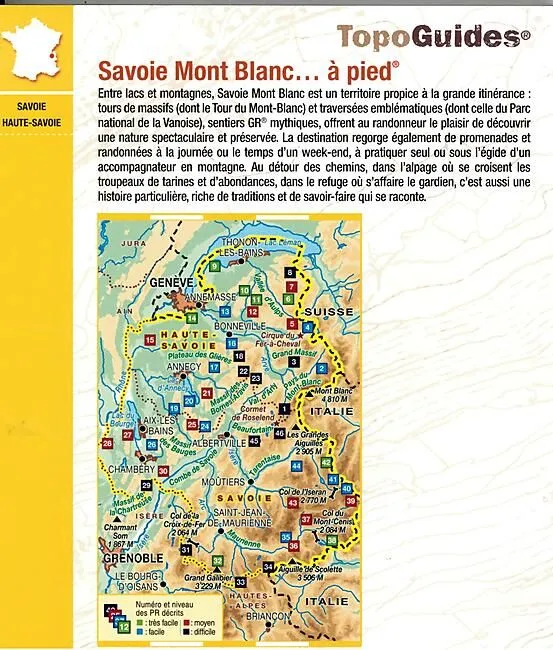 D743 SAVOIE MONT BLANC A PIED FFRP