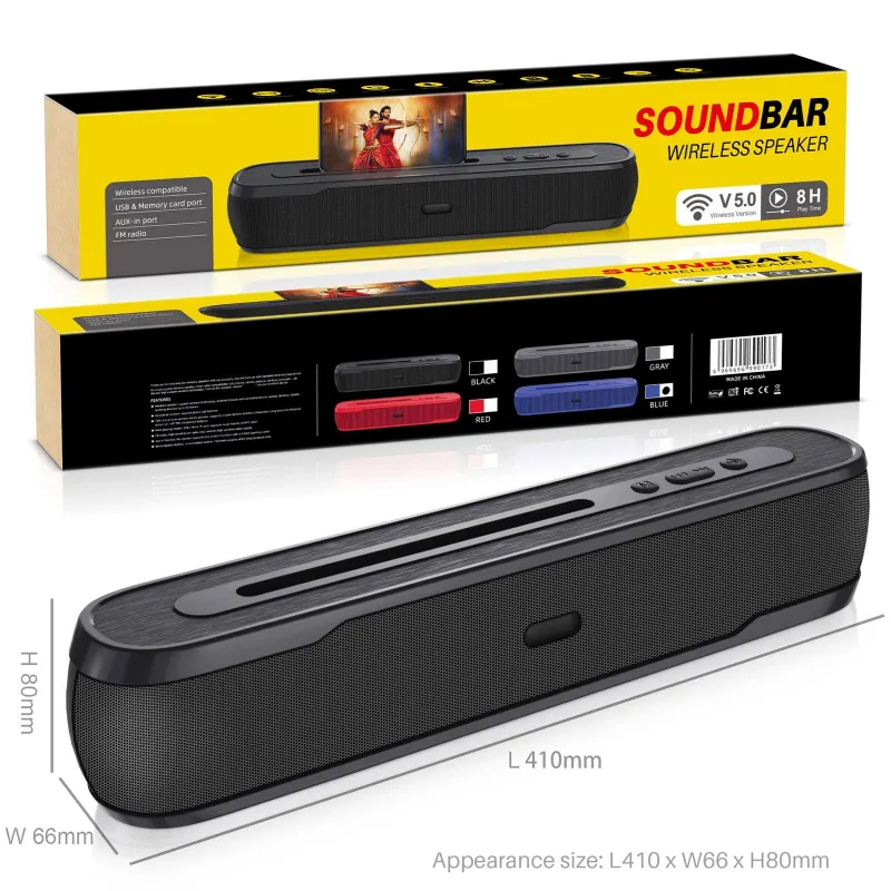 Enceinte Bluetooth Portable 10W TWS FM TF U Disk
