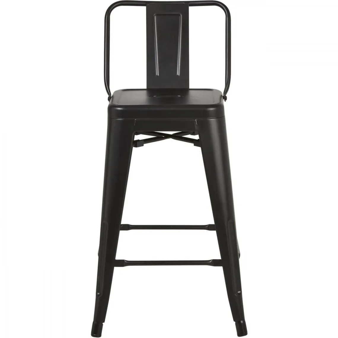 Lot de 4 Tabourets de bar Factory Noir | 3 Suisses