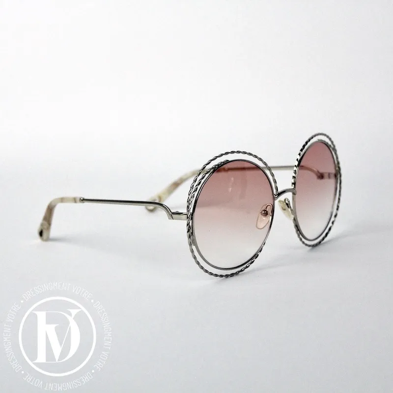 Lunettes de soleil Carlina en métal – Chloé