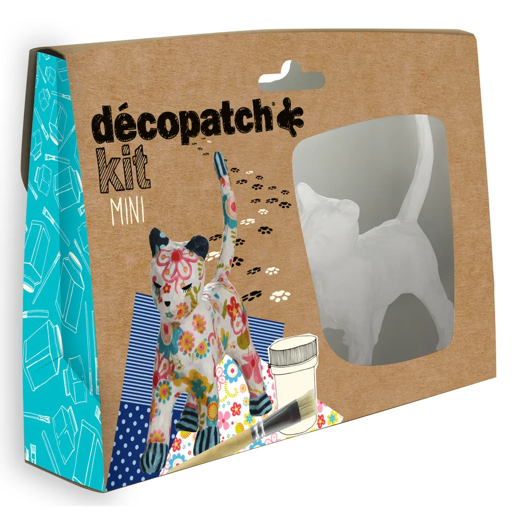 Mini kit créatif pour décorer une chambre d'enfant - Chat