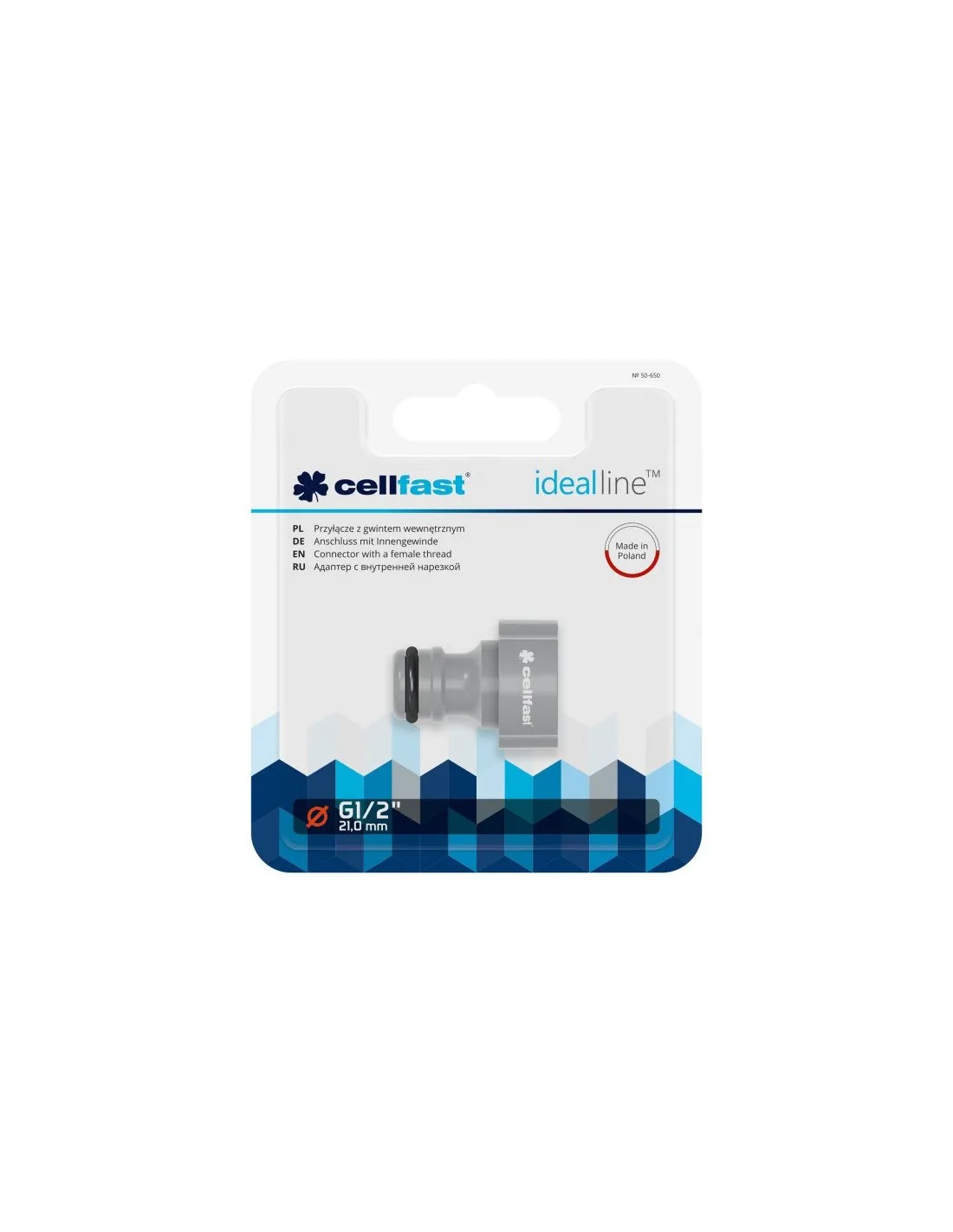 Nez de robinet femelle IDEAL™ 21 mm, cellfast