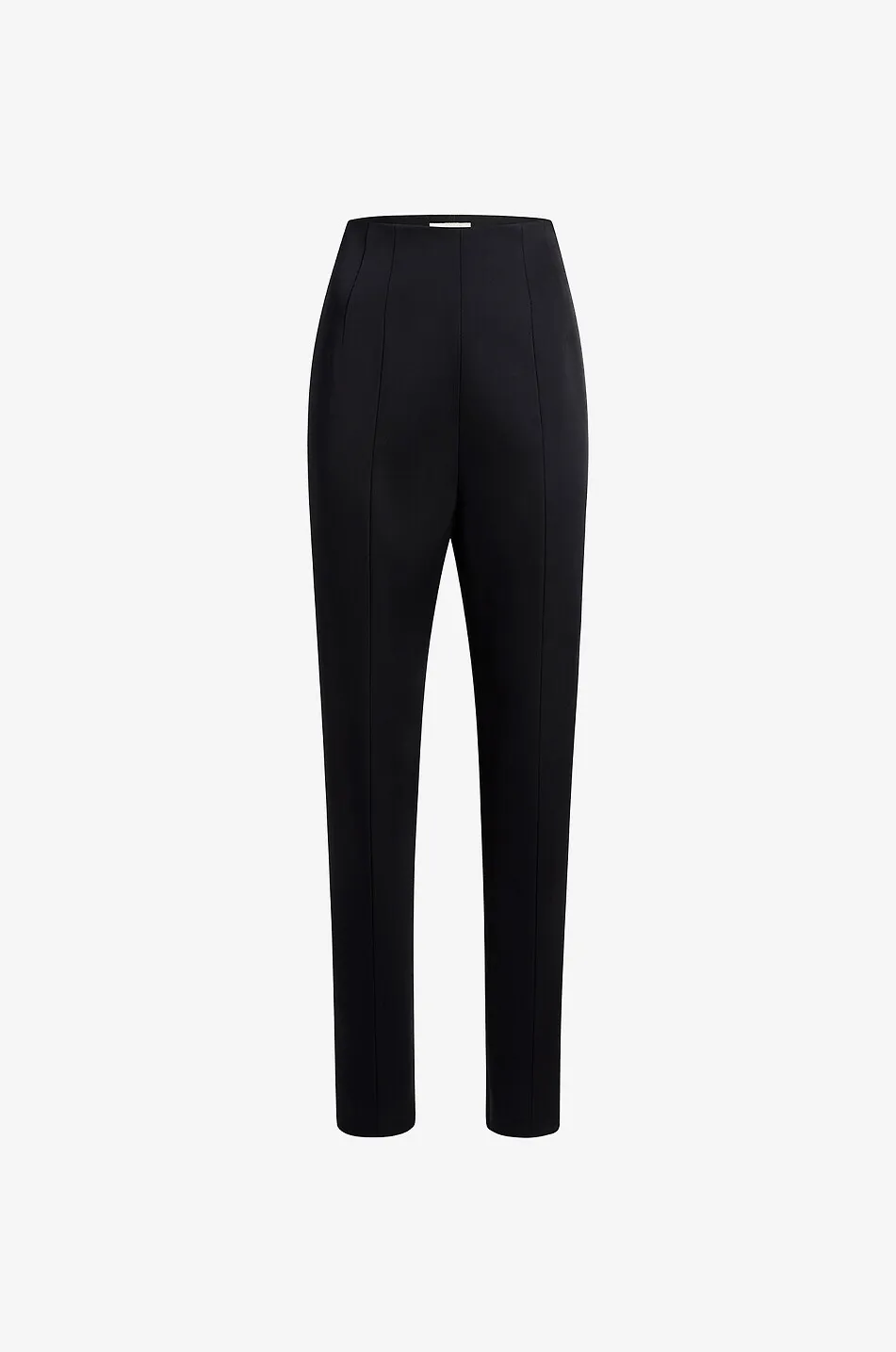 Pantalon cigarette taille haute en satin The Lenn