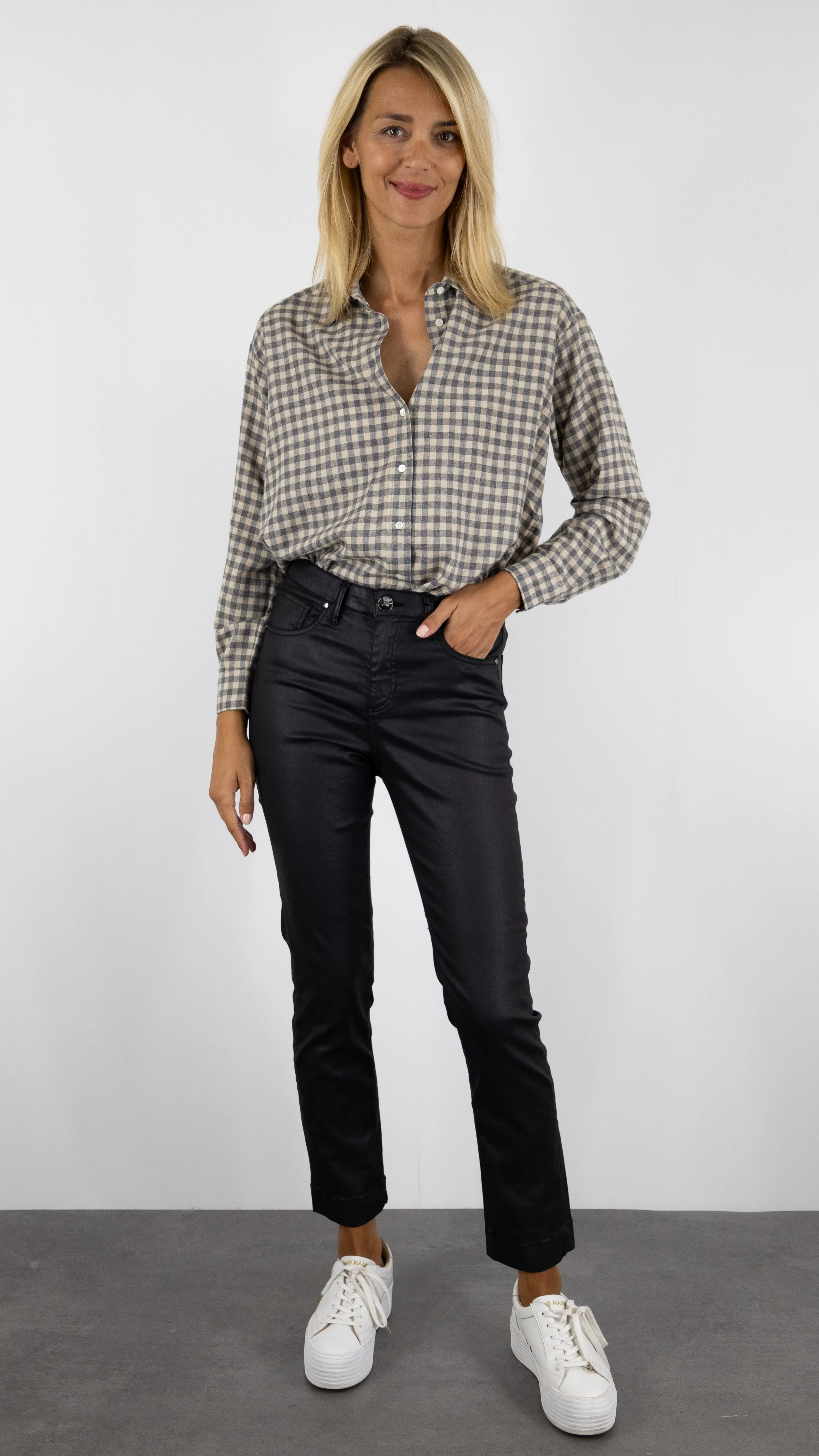 PANTALON ISLOW MARIN WAX SATEEN