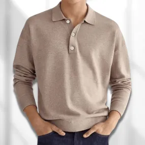 Polo à manches longues Dane | Essential pour hommes