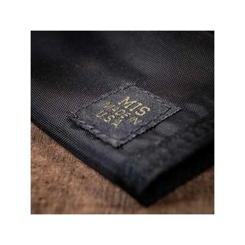Portefeuille porte-cartes MIS noir MADE IN USA
