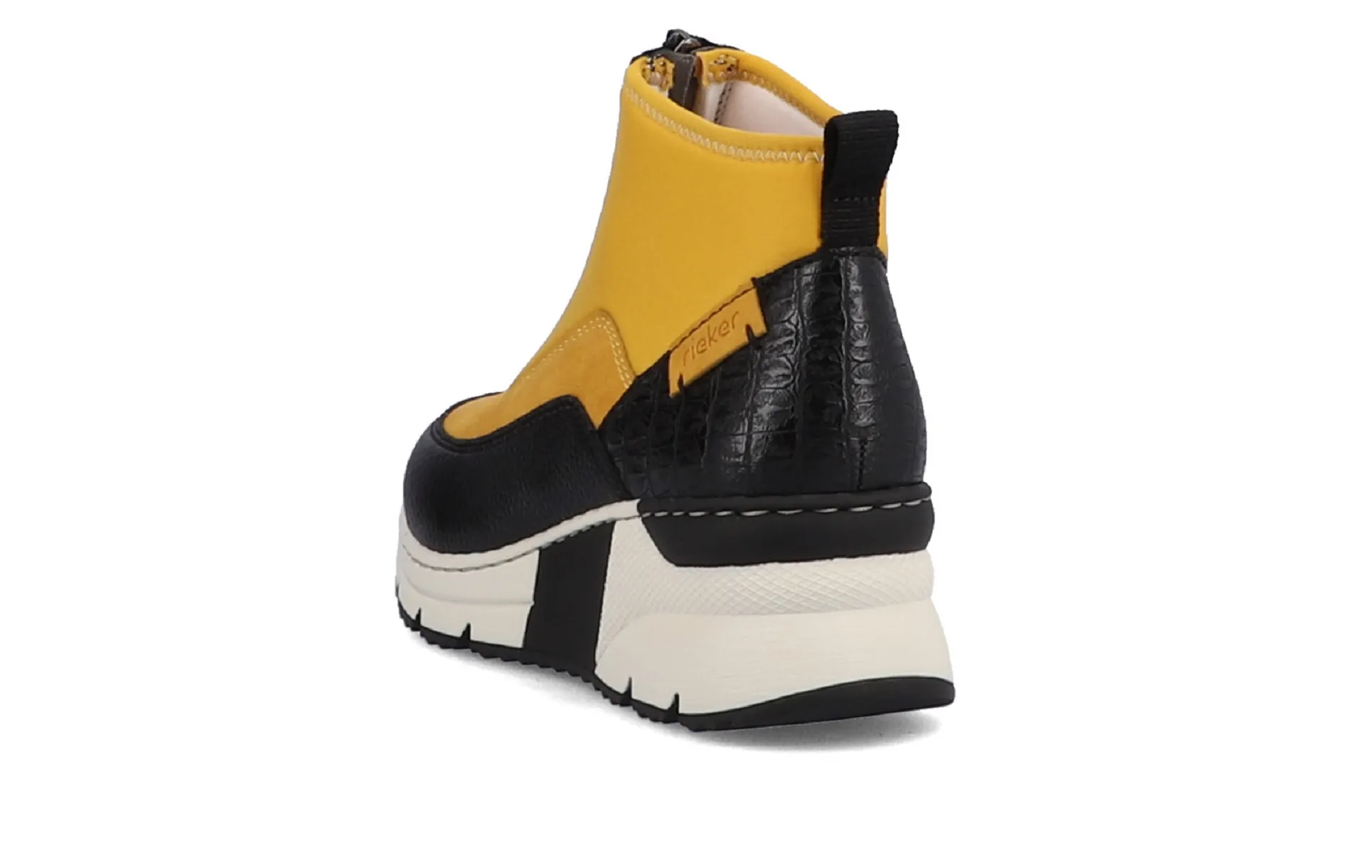 Rieker bottines et boots n6352 68 jaune