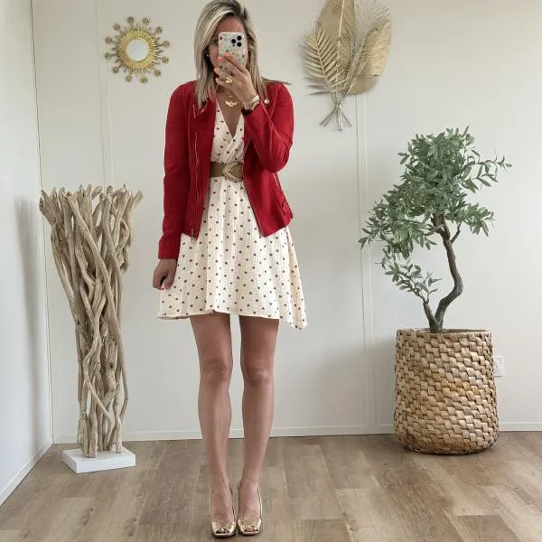 Robe Anna rouge