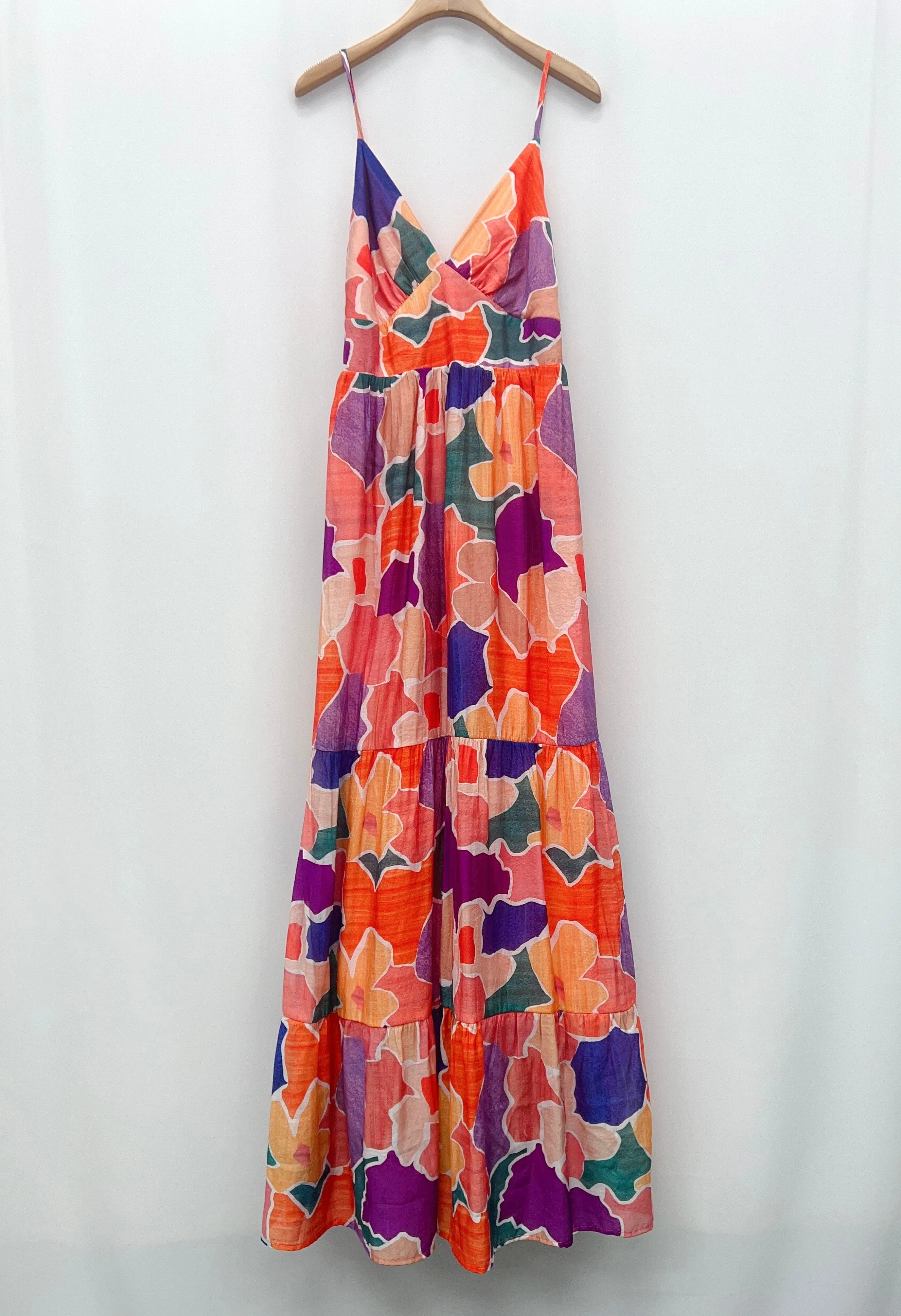 Robe été multicolore