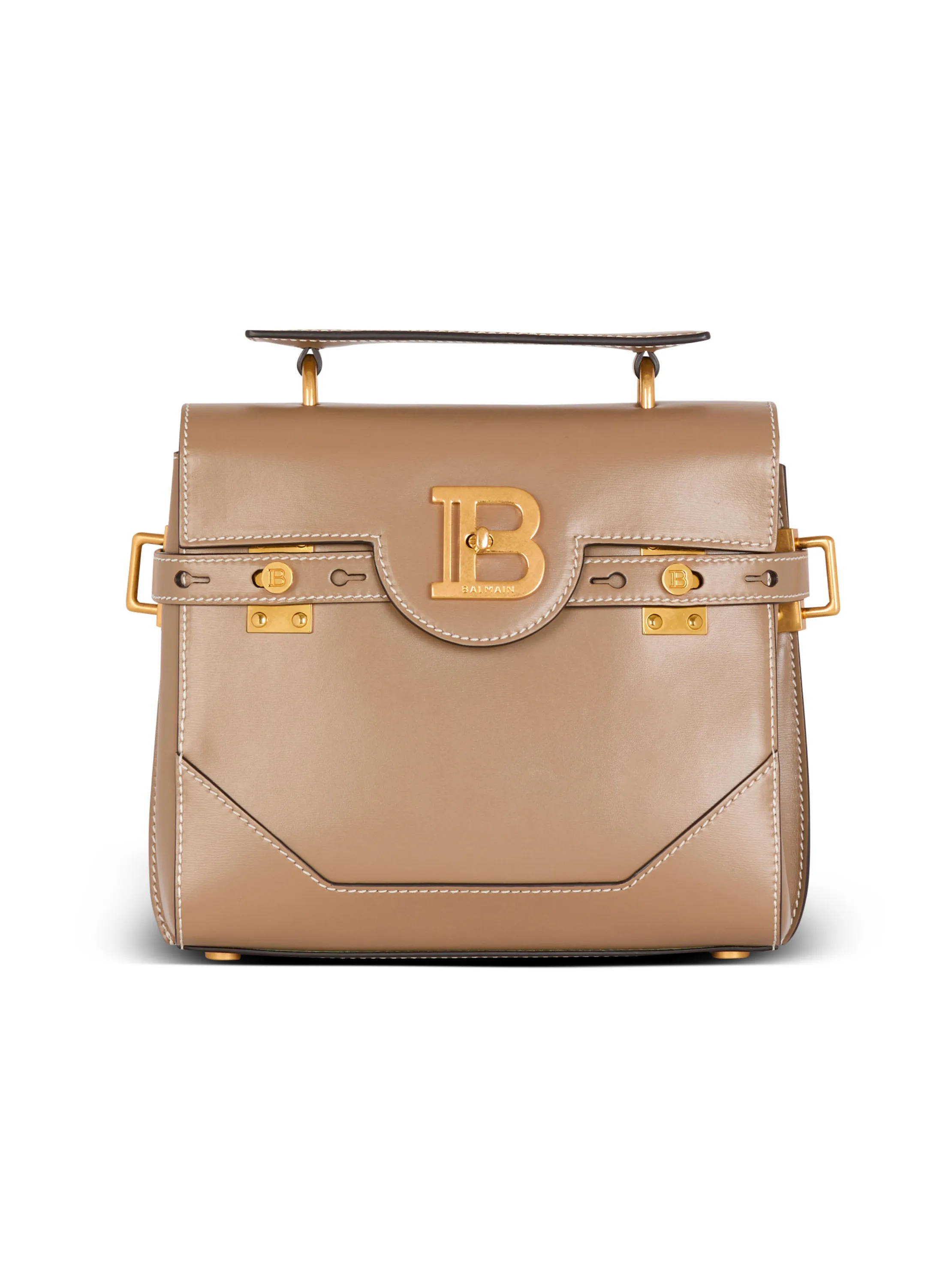 SAC B-BUZZ 23 EN CUIR DE VEAU - BALMAIN pour FEMME | Printemps