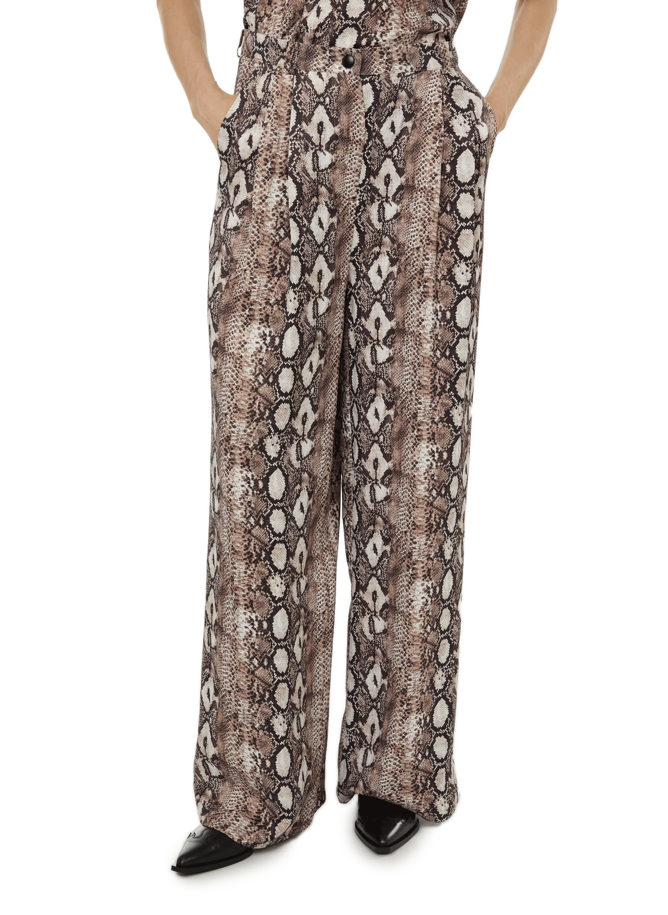 SAISON 1865  Pantalon à motif - Multicolore