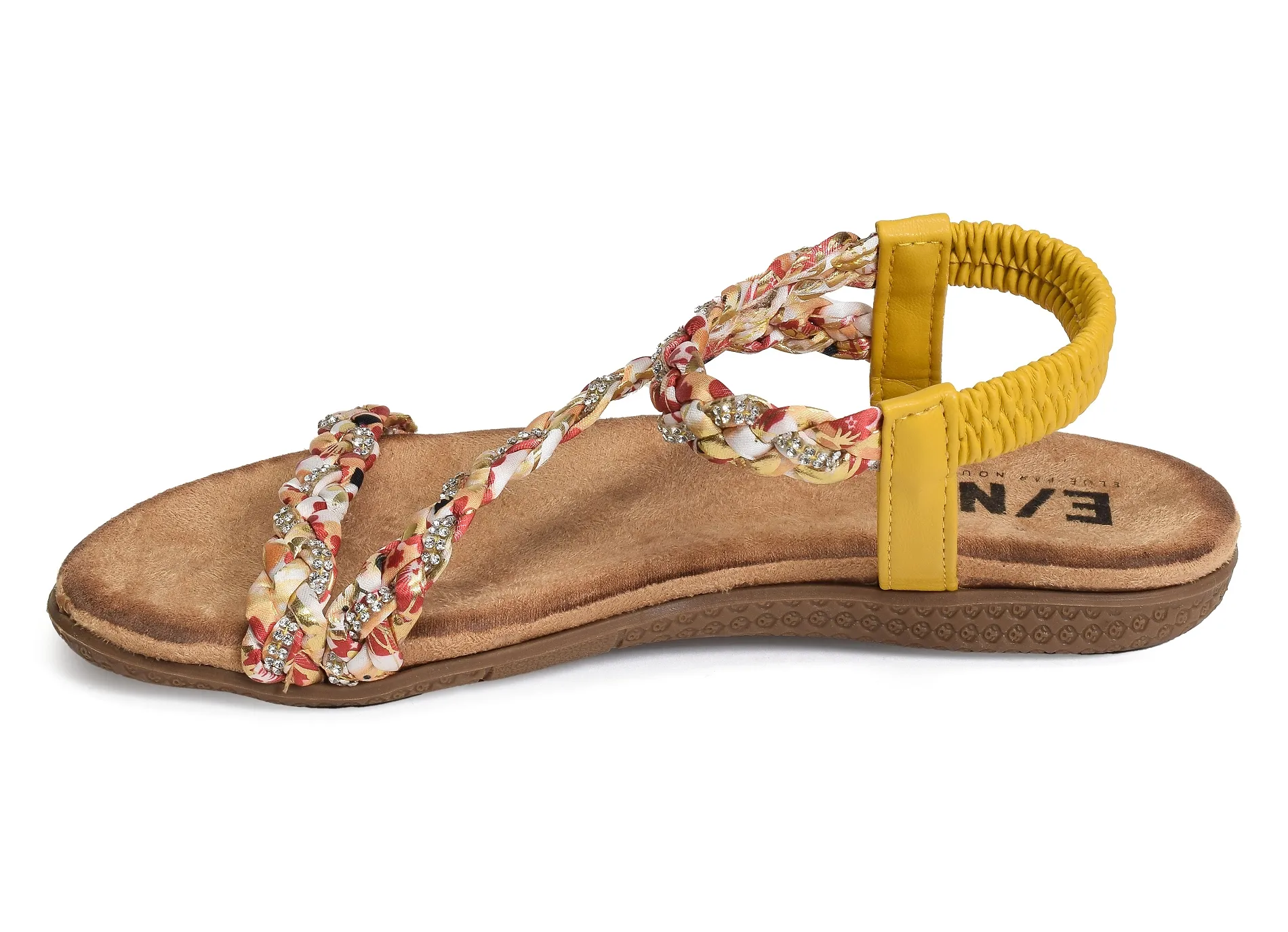 sandales et nu-pieds Elue par nous  Reaffirmer jaune 