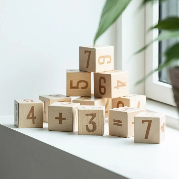 Sebra - Blocs de chiffres, (set de 12)
