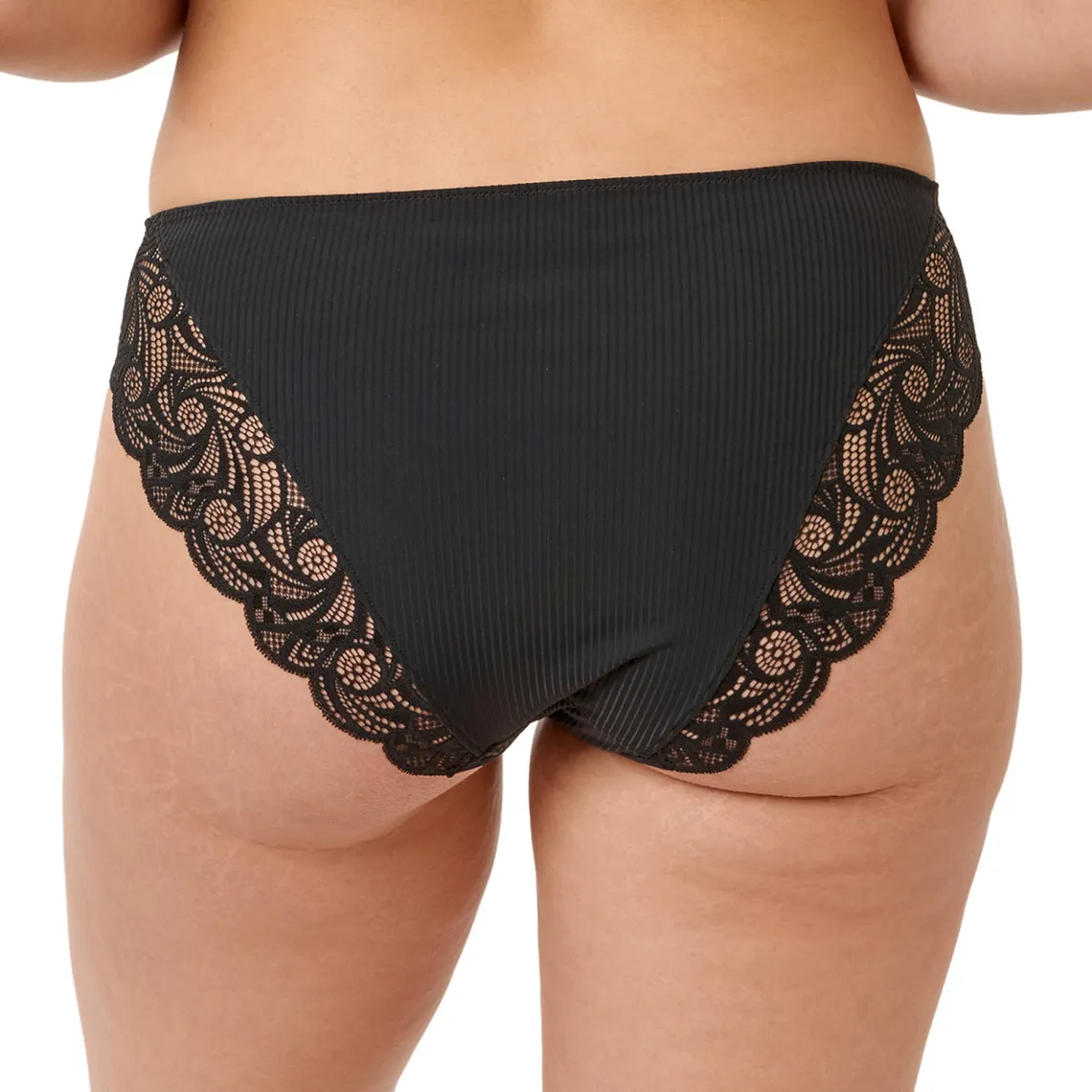 Slip microfibre et dentelle noir - Ariane Essential | 3 Suisses