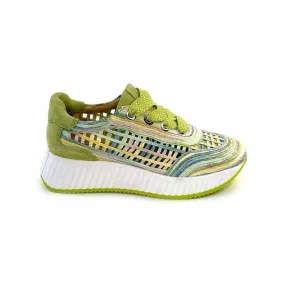 Softwaves 8.9501 Raffia Vert Jaune Bleu Rose Blanc