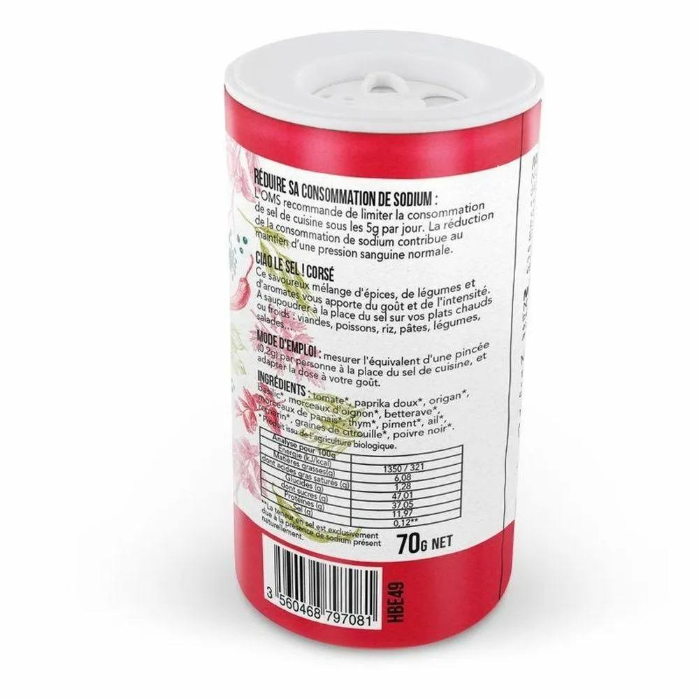 Substitut de sel corsé 280 g