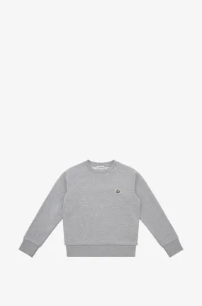 Sweat-shirt garçon chiné à manches raglan