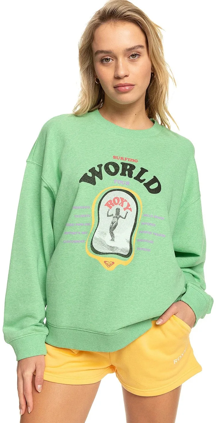 sweat-shirt Roxy Take Your Place A - Absinthe Green - women´s