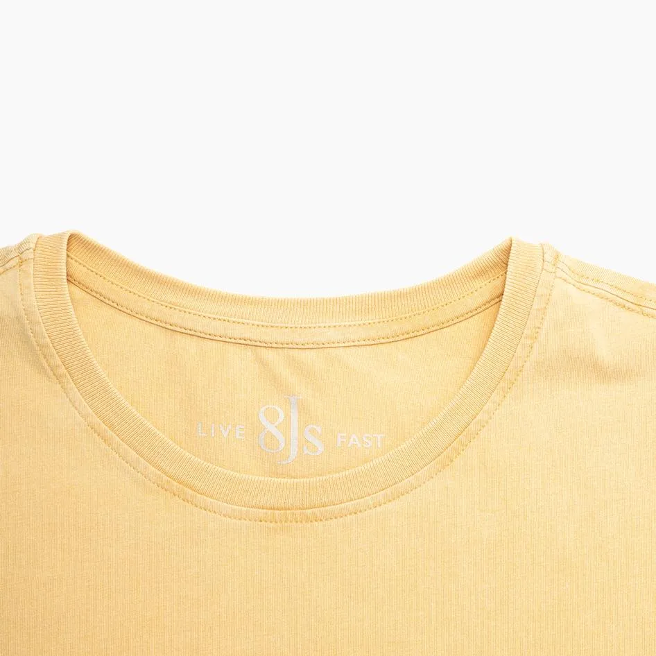 T-shirt 8Js TS-0105 Yellow