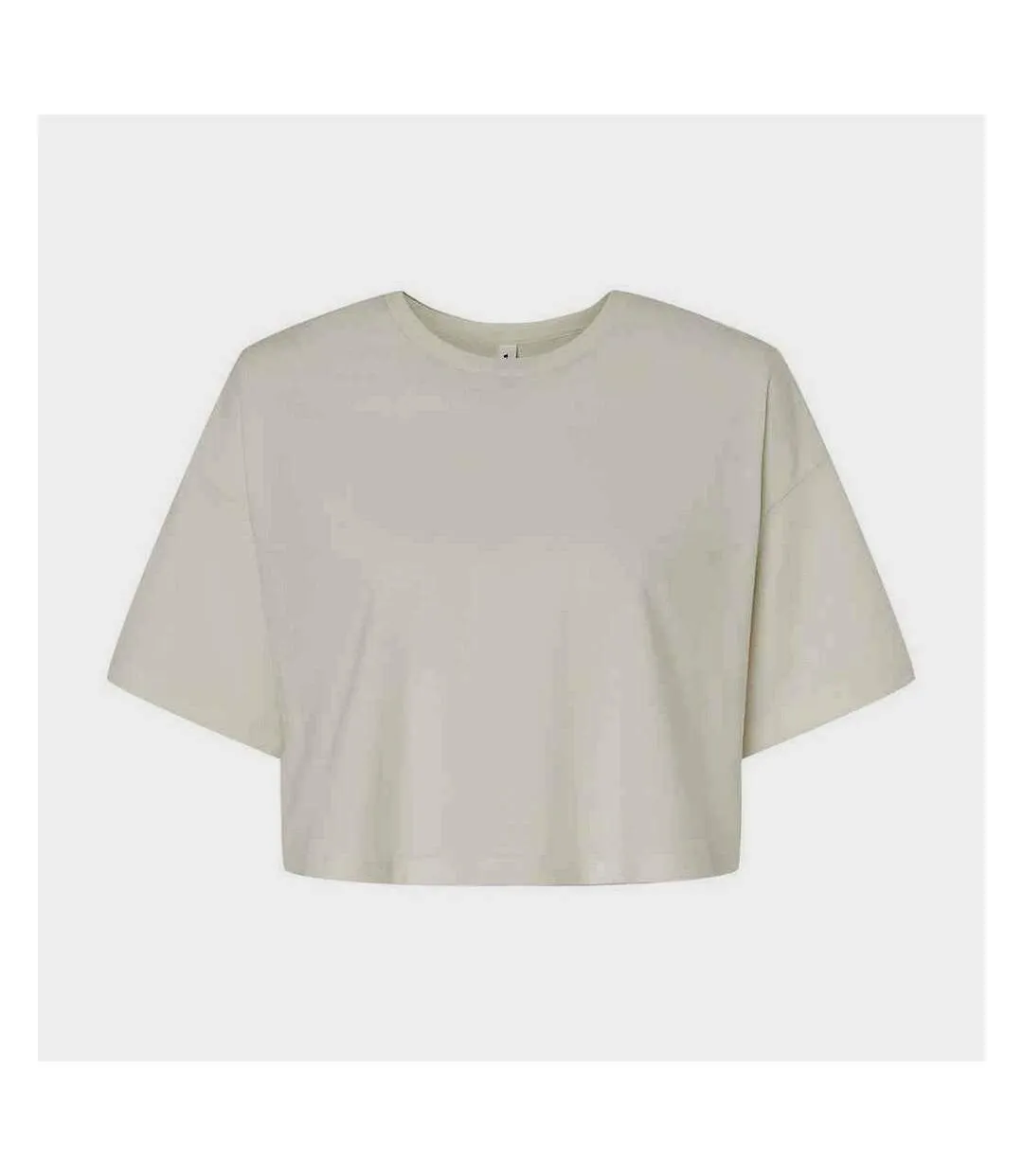 T-shirt court femme blanc Bella + Canvas