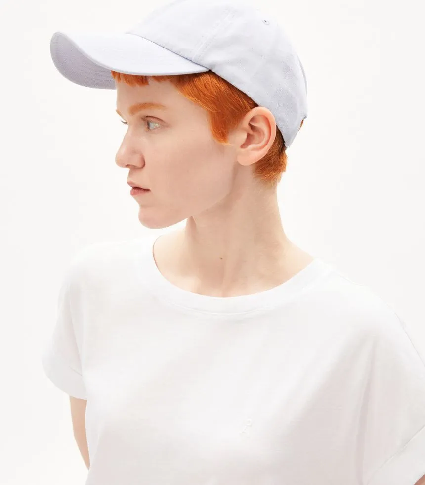 T-shirt en coton bio Idaara White