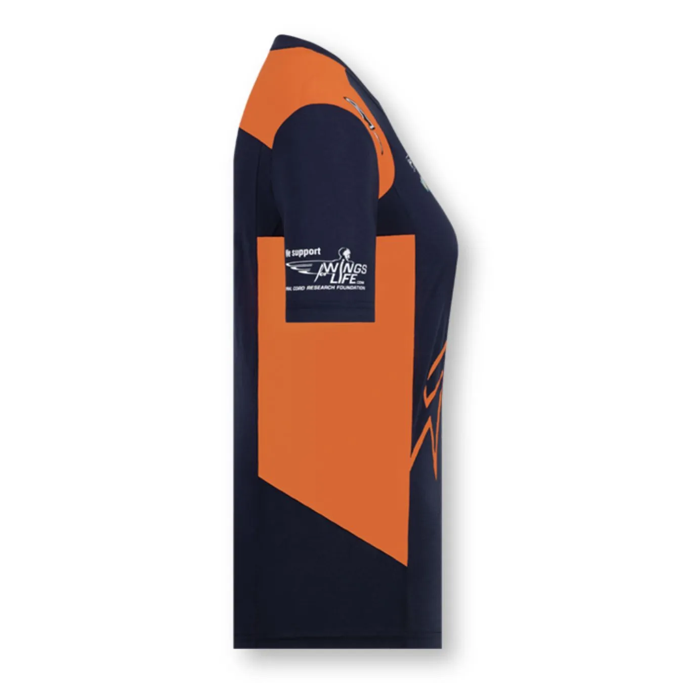T-shirt KTM Team Red Bull Bleu pour femme