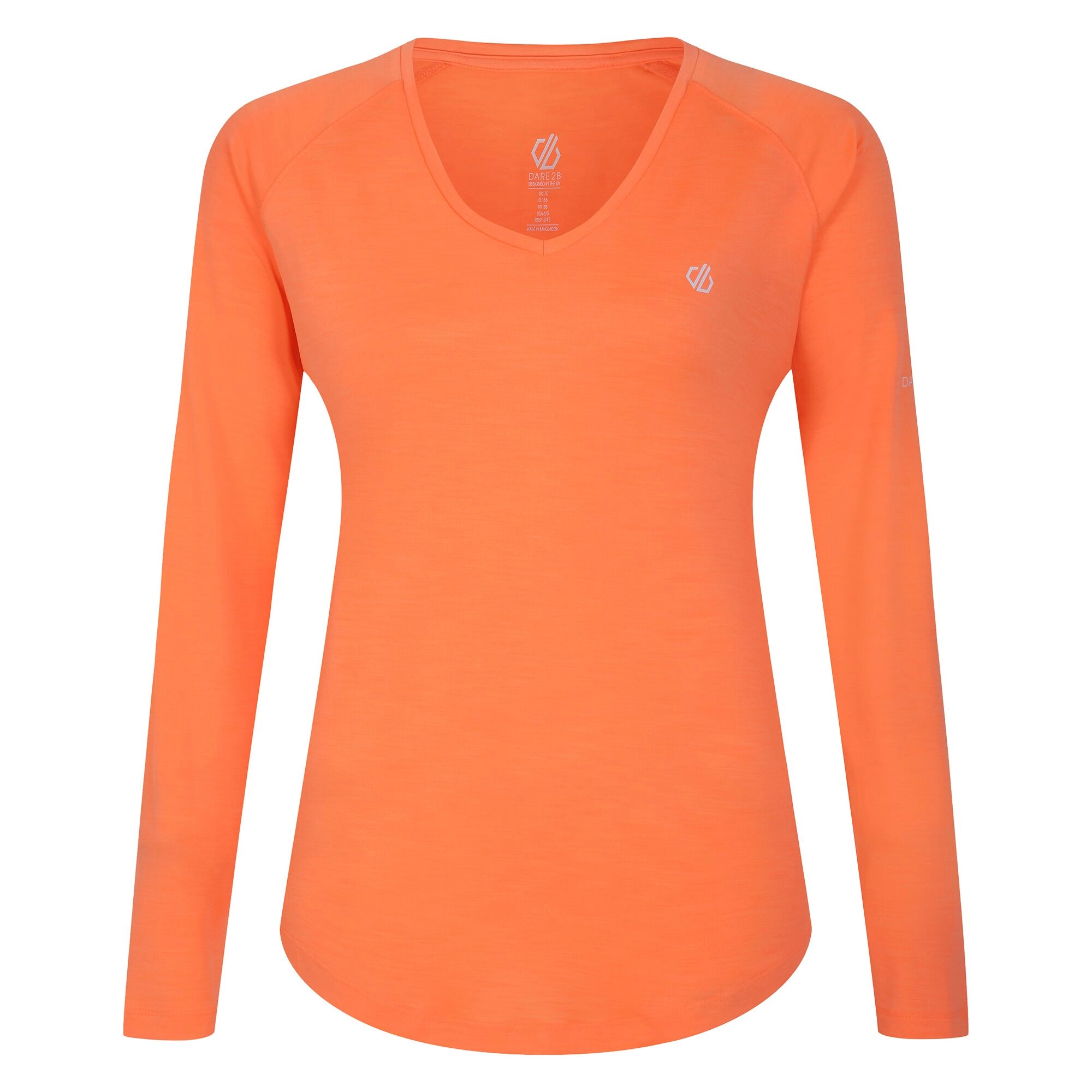 T-Shirt Manches Longues Femme Discern | Orange