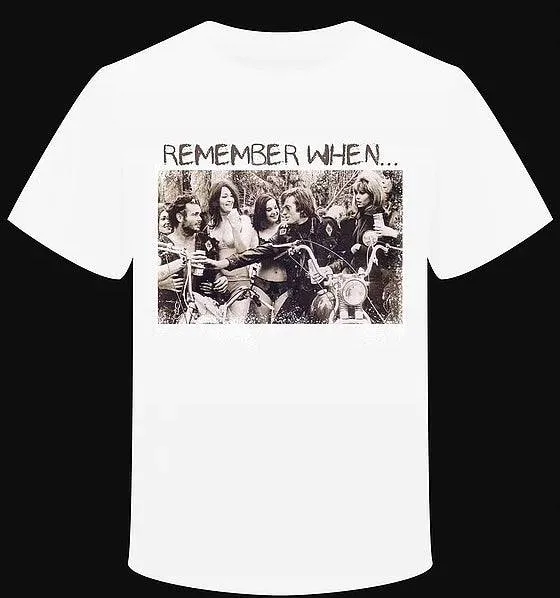 T-shirt Peter Fonda Remember  When Good times 