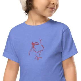 T-shirt à Manches Courtes Brodé Ribellu