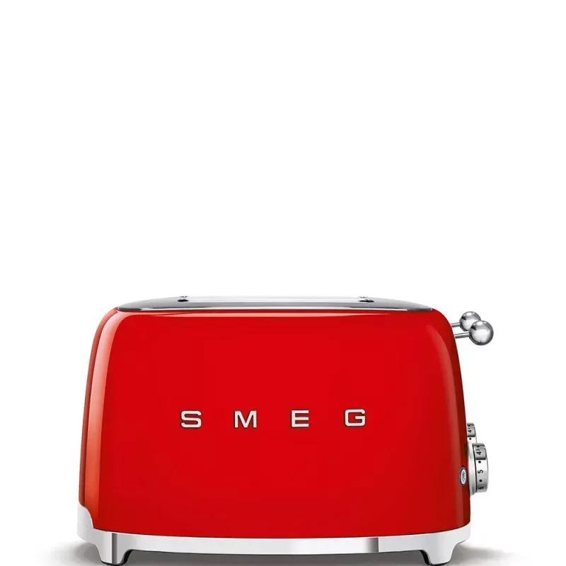 Toaster 4 fentes Grille pain Années 50 SMEG Rouge
