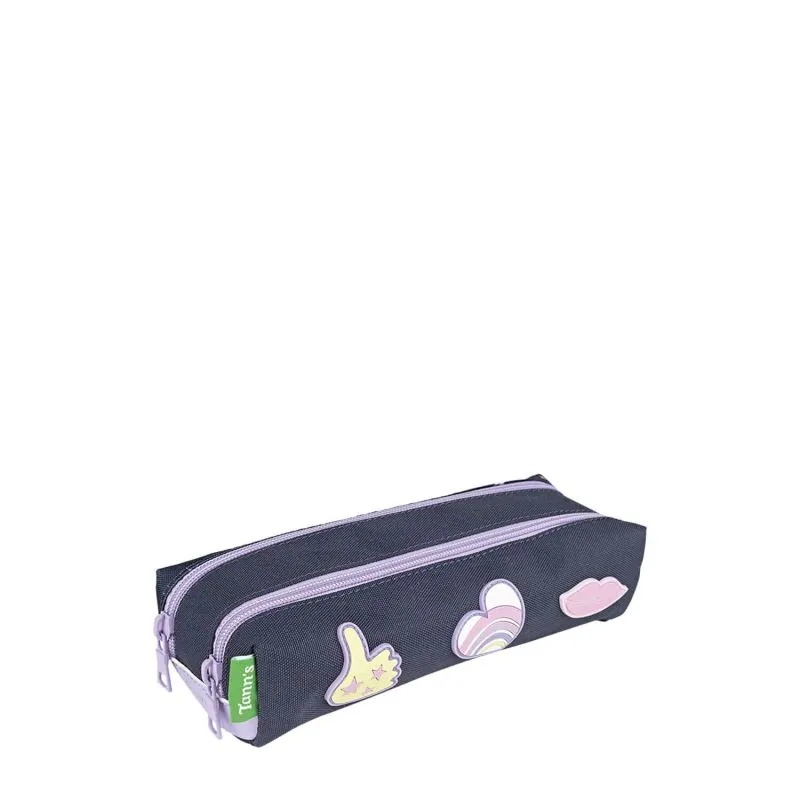 Trousse double Tann's Sweet 80's 21 cm Giulia - Multicolore